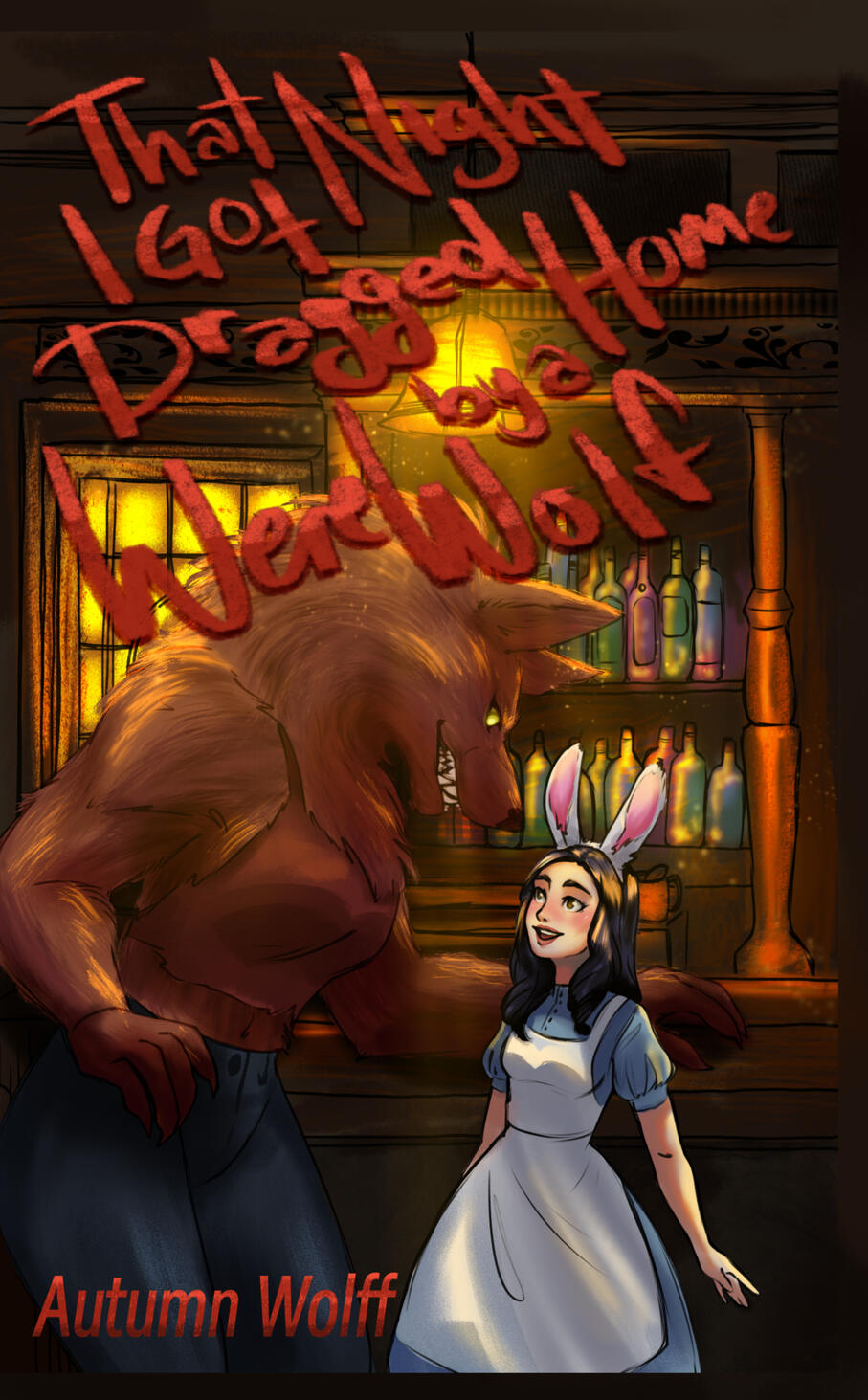 That Night I Got Dragged Home By A Werewolf Cover for That Night I Got Dragged Home By A Werewolf